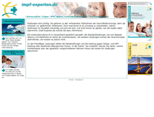 Tablet Screenshot of impf-experten.de